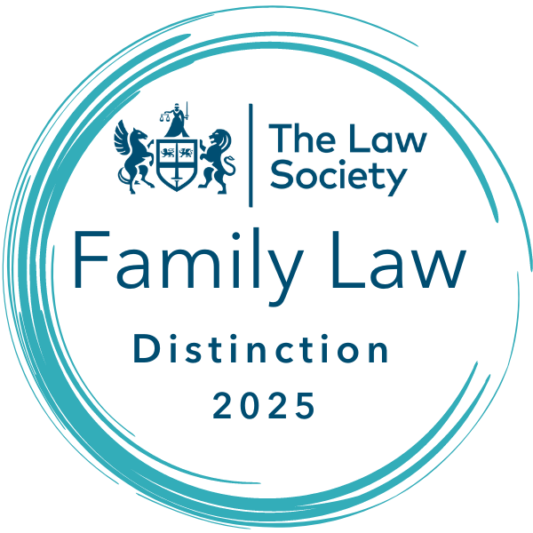 The Law Society Family Law Accreditation Distinction 2025 badge